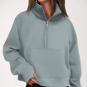 Women’s 1/2 zip pullover sweatshirt